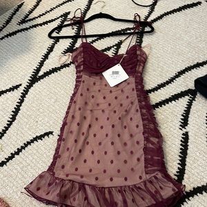 Angel Biba plum dress